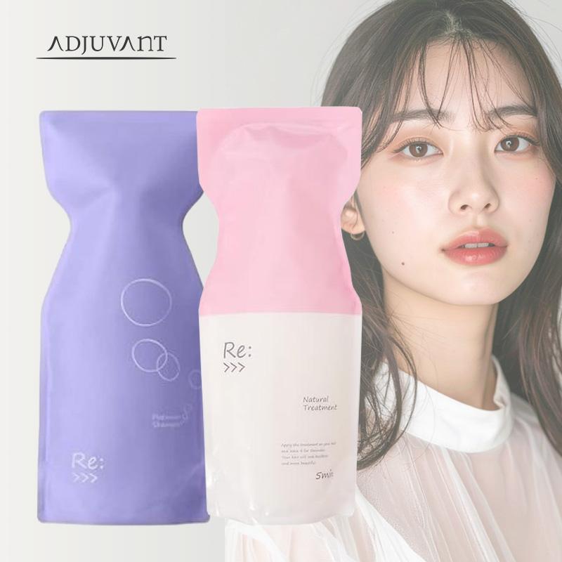 ADJUVANT（アジュバン） リ： プラチナム シャンプー 600ml ナチュラル