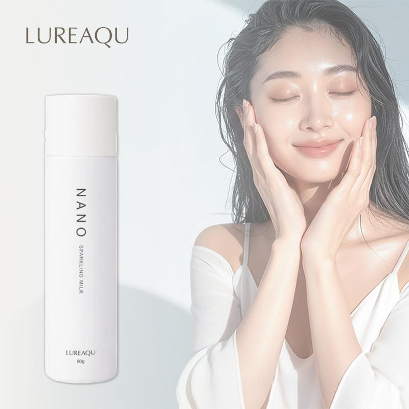 LUREAQU（ルリーク）ナノスパークリングミルク 80g 3点セット WiLLA（ウイルエー） ルリーク ナノ スパークリングミルク 80g