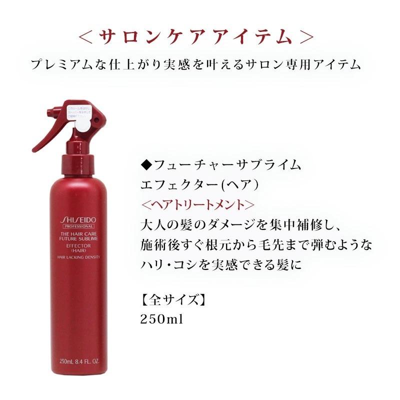 資生堂 プロフェッショナル フューチャーサブライム トリートメント SHISEIDO 資生堂 プロフェッショナル フューチャーサブライム