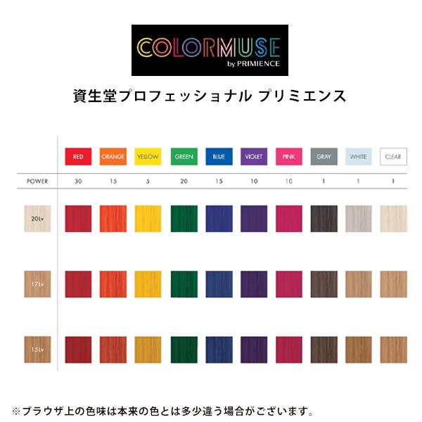 資生堂　カラーミューズ5色セット　新品、未使用品 SHISEIDO PROFESSIONAL（資生堂プロフェッショナル） 送料無料｜資生堂