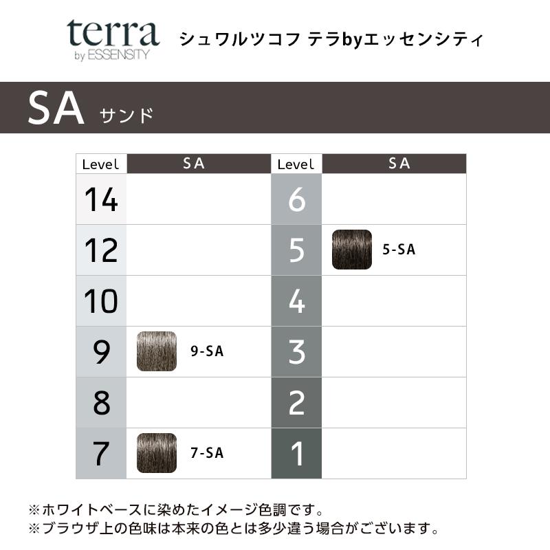 terra カラーリング剤 セット terra(テラ)】クレイ配合で頭皮と髪にやさしく、ツヤややかな髪