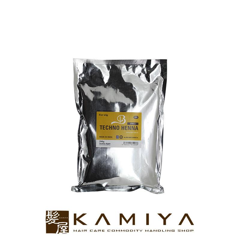 テクノエイト テクノヘナ ブラウン系 500g|カラー剤 ブラウン