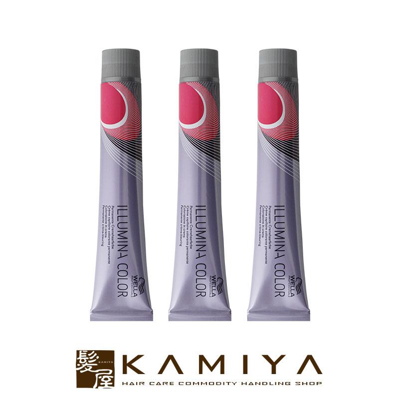 ウエラ プロフェッショナル イルミナ カラー 1剤 CORAL(コーラル) 80g×3個セット|カラー剤 wella illumina color 美容院専売 :w20002303:髪屋 店 通販 オルディーブアディクシー カラー1剤1本