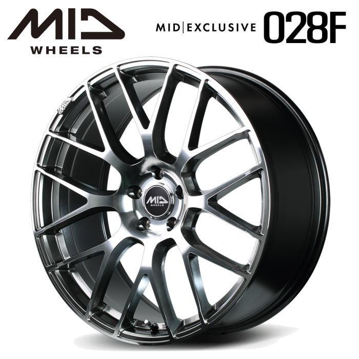 RMP MID 028F 18インチ 8J インセット45 5穴 PCD 112 ハイパー RMP MID 028F 18インチ 8J インセット45 5穴 PCD 112 ハイパー