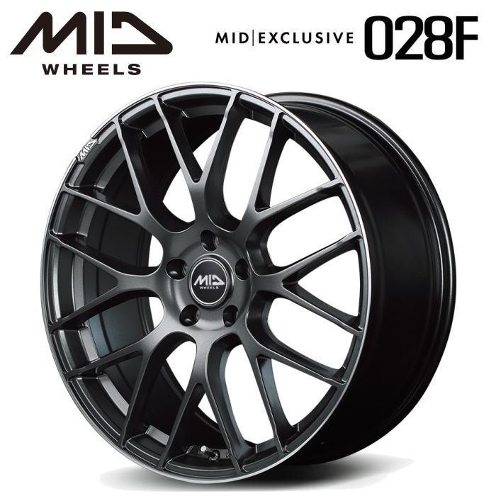 RMP MID 028F 20インチ 8.5J インセット38 5穴 PCD 114.3 RMP MID 028F 20インチ 8.5J インセット38 5穴 PCD 114.3