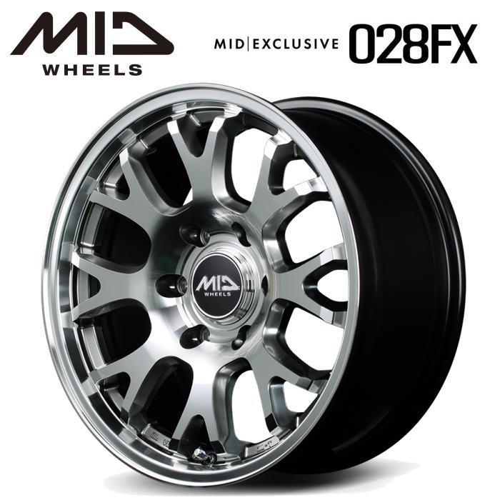 RMP プラド/FJクルーザー 028FX 17インチ 8J インセット20 6穴 PCD 