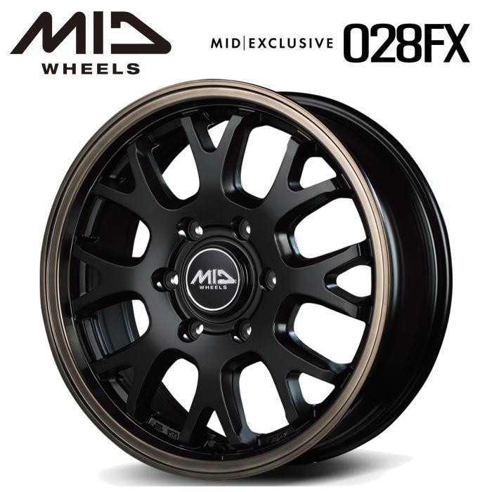 RMP プラド/FJクルーザー MID 028FX 17インチ 8J インセット20 6穴 PCD 