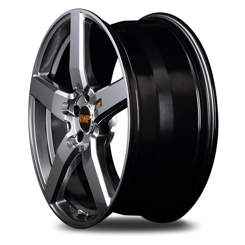 MID RMP 050F　セミグロスガンメタ　 19×８J　５H114.3 　＋45 RMP MID RMP 050F 19インチ 8J インセット45 5穴 PCD 114.3 セミグロス