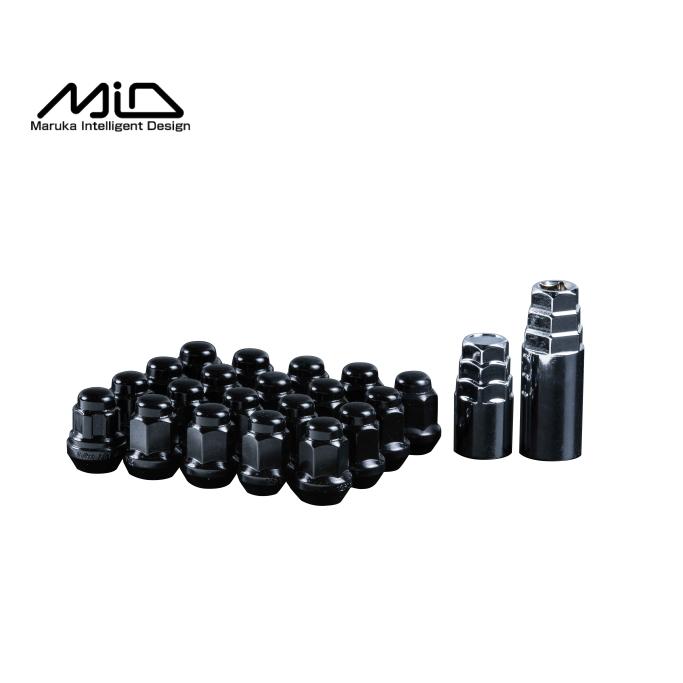 マルカサービス MID 17HEXナット＆ロックセットL31 5H車用/ナット16個+