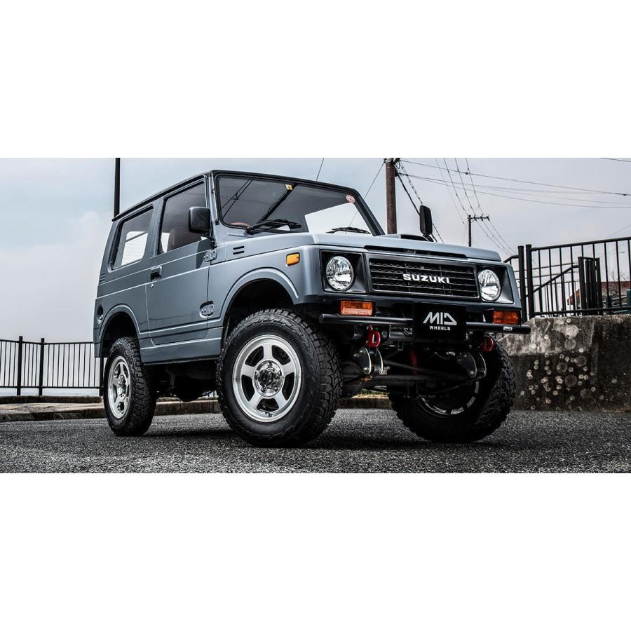 マルカサービス ジムニーシエラJB74W Chicago5 15インチ 6J イン マルカサービス ジムニーシエラJB74W Chicago5 15インチ 6J イン
