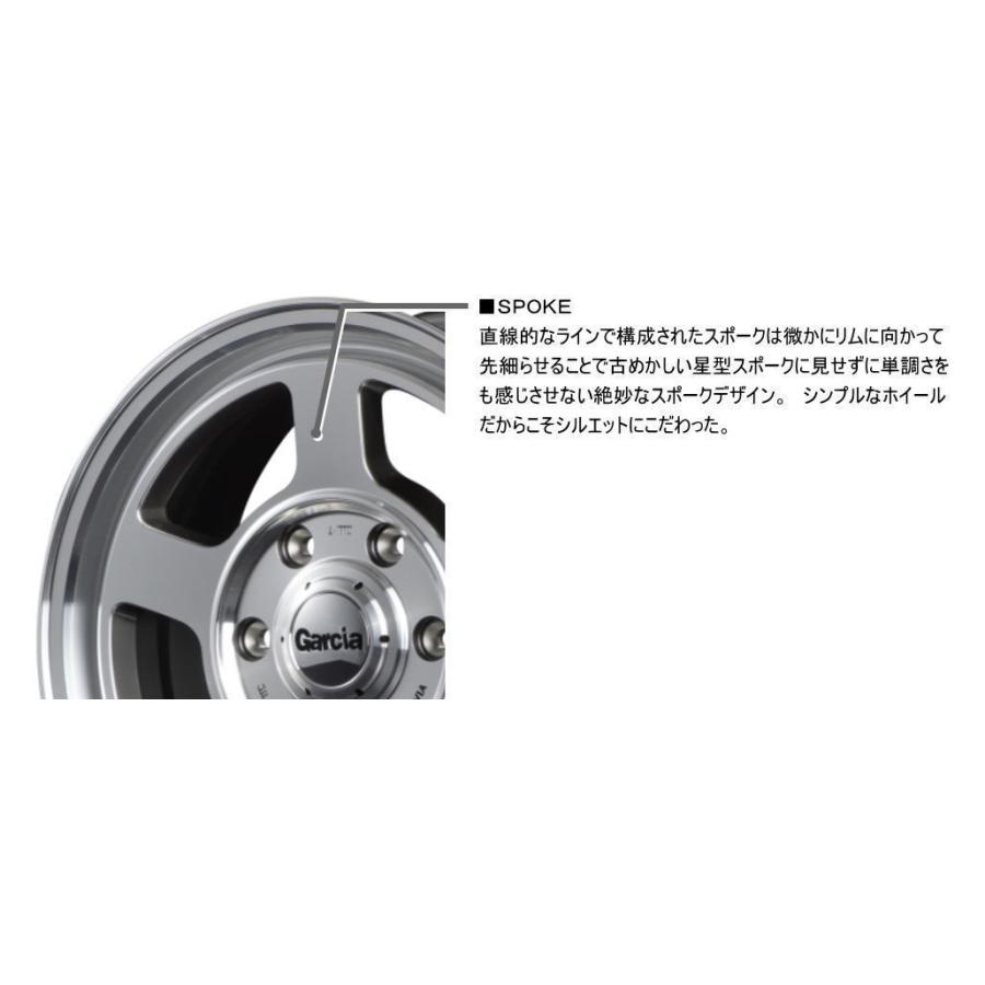 ジムニーシエラJB74W マルカサービス Chicago5 15インチ 6J インセット-5 5穴 PCD 139.7 メタリックグレーポリッシュ ホイール単品4本｜raybros｜03