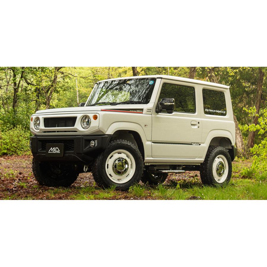 マルカサービス ジムニーJB23W/JB64W専用 MID CISCO 16インチ 5.5J