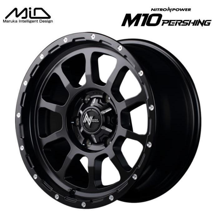 パーシングS 17インチ NITRO POWER プラド・FJクルーザー M10 PERSHING M10パーシング