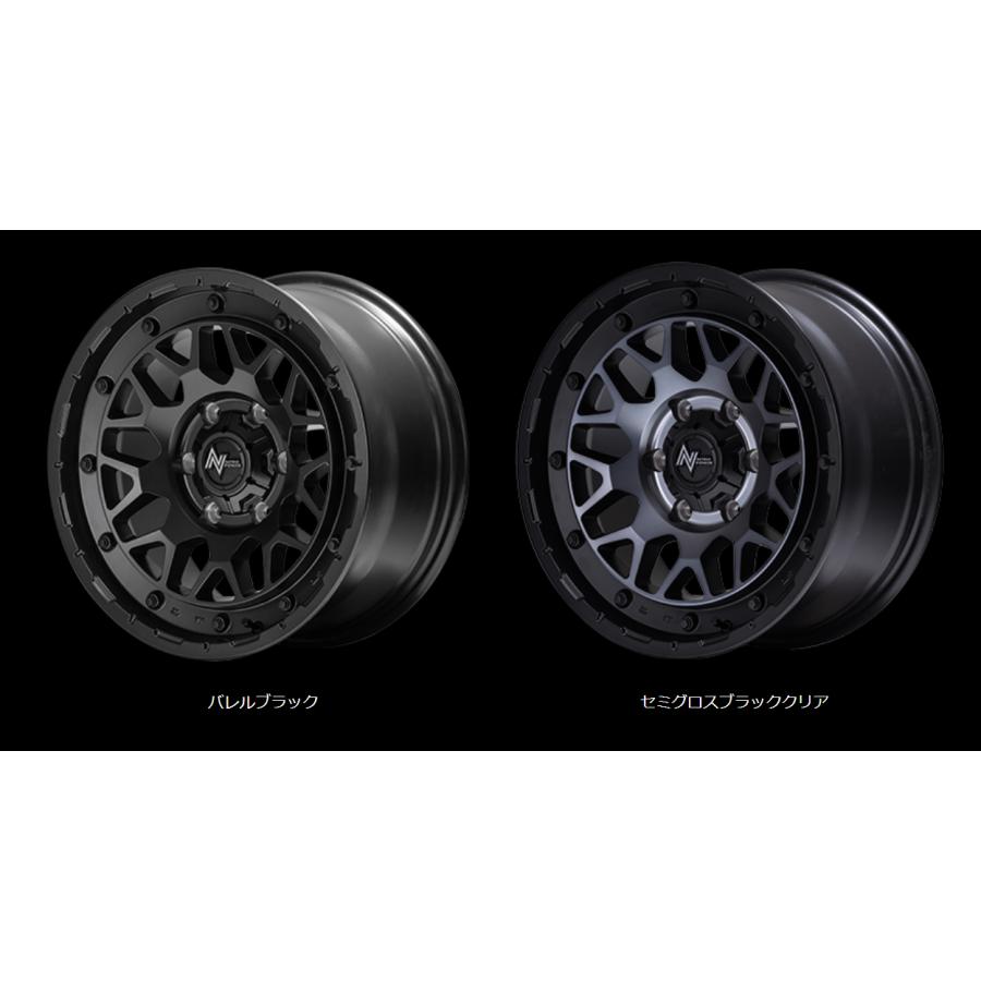200系ハイエース/レジアスエース NITROPOWER M29 STINGER スティンガー 17インチ 6.5J インセット38 6穴 PCD 139.7 バレルブラック ホイール単品4本の画像