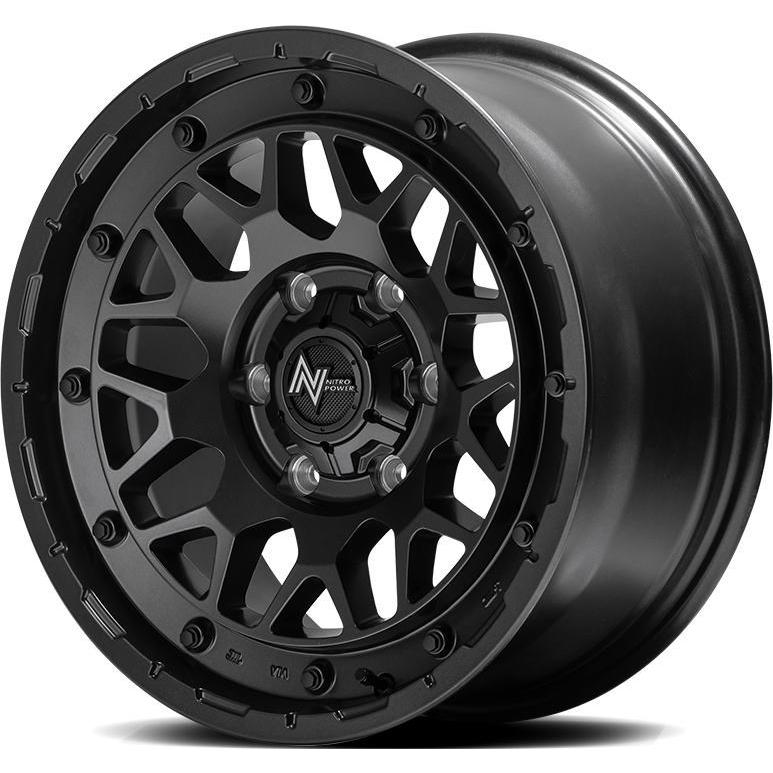 NITROPOWER M29 STINGER  新品 ホイール アルミ バレルブラック 17インチ 8J 5穴 4本 114.3 +35 マルカサービス プラド・FJクルーザー NITROPOWER M29 STINGER