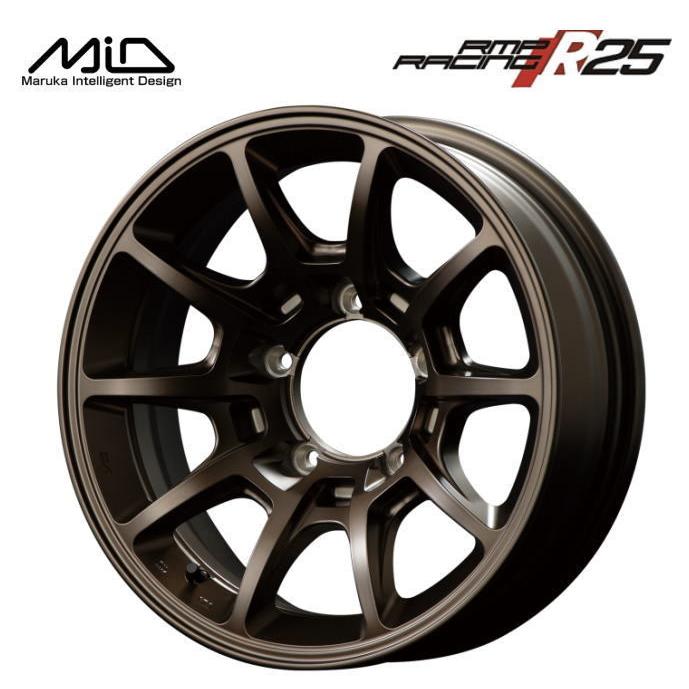 RMP ジムニー シエラ MID RMP RACING R25 16インチ 5.5J インセット-25