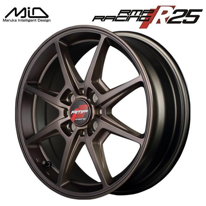 RMP マルカサービス MID RMP RACING R25 16インチ 6J インセット43 4穴
