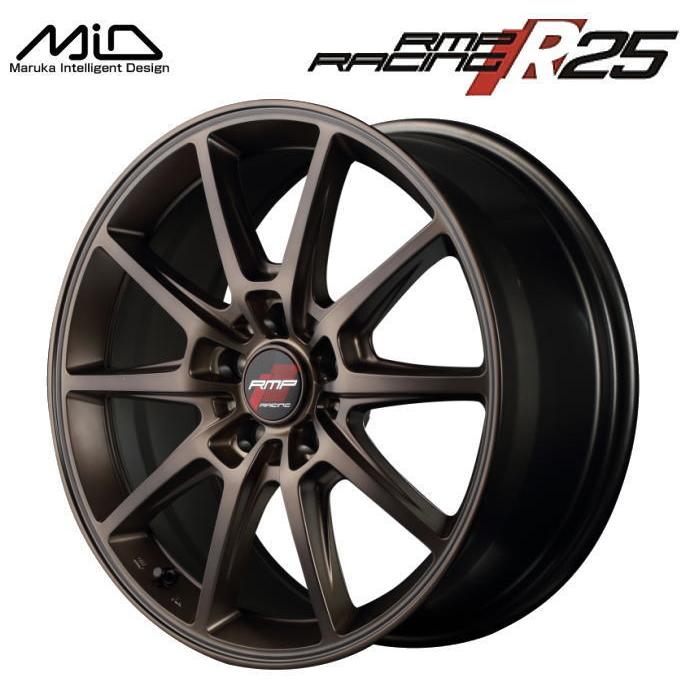 RMP マルカサービス MID RMP RACING R25 18インチ 7.5J インセット50 5