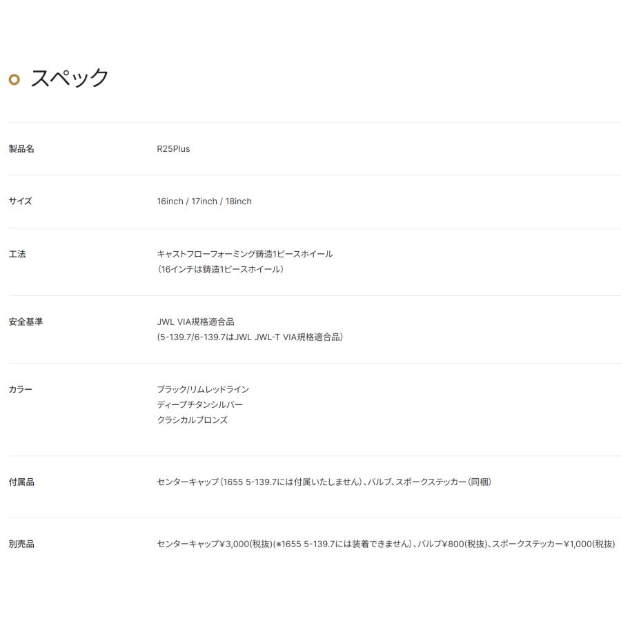 マルカサービス MID RMP RACING R25Plus 17インチ 7.5J インセット48 5穴 PCD114.3  ブラック/リムレッドライン スポーク ホイール 単品4本 セットの画像