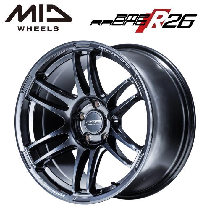 RMP マルカサービス MID RMP RACING R26 18インチ 9.5J インセット22 5