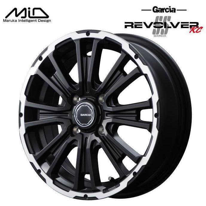 マルカサービス GARCIA SS REVOLVER KC 12インチ 4J インセット42 4穴