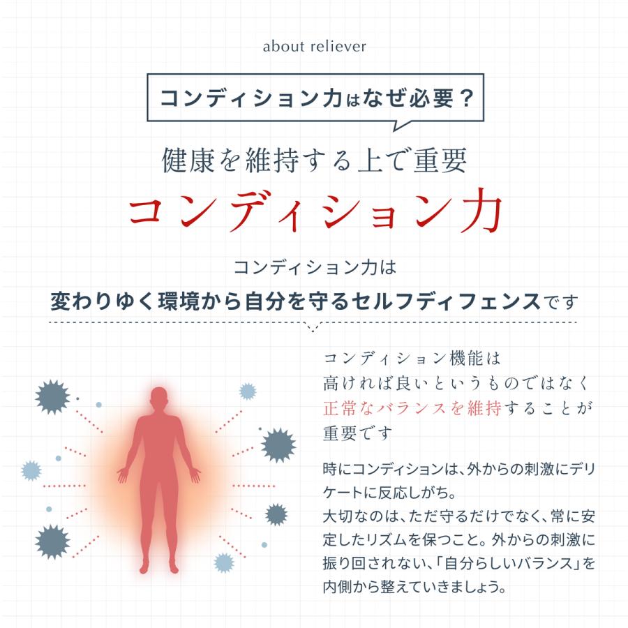 リリーバー Reliever Dr.MiCHAEL ドクターマイケル 免疫ケア アレルギーケア  酢酸菌 甜茶エキス じゃばら 快適な日常 国内製造 DMS-ALG001 | Dr.MiCHAEL | 02
