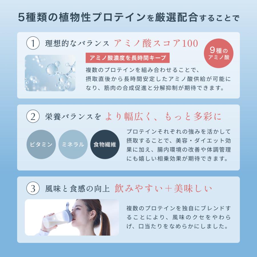 ヴィーガンプロテイン Plant-Based Vegan Protein ソイプロテイン 600g 5種の植物性 Dr. MiCHAEL タンパク質 大豆・玄米・ソラマメ等 国内製造 DMS-PRO001 | Dr.MiCHAEL | 07