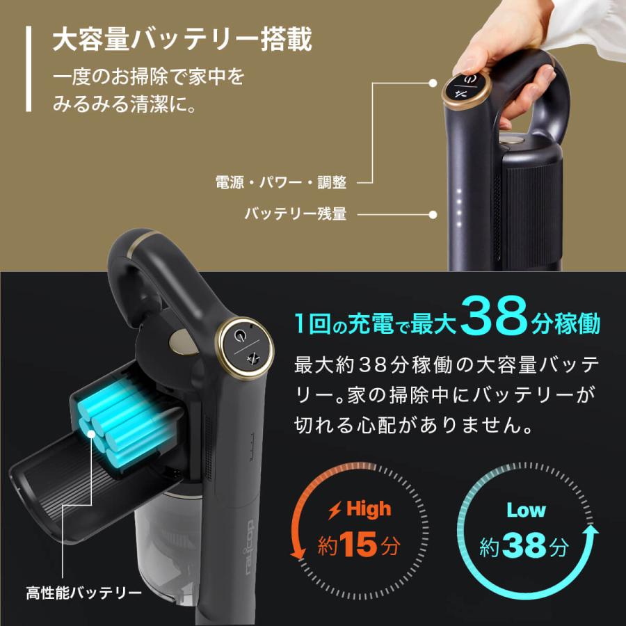 レイコップ（RAYCOP） 公式ストア コードレス掃除機 UV除菌 スティック