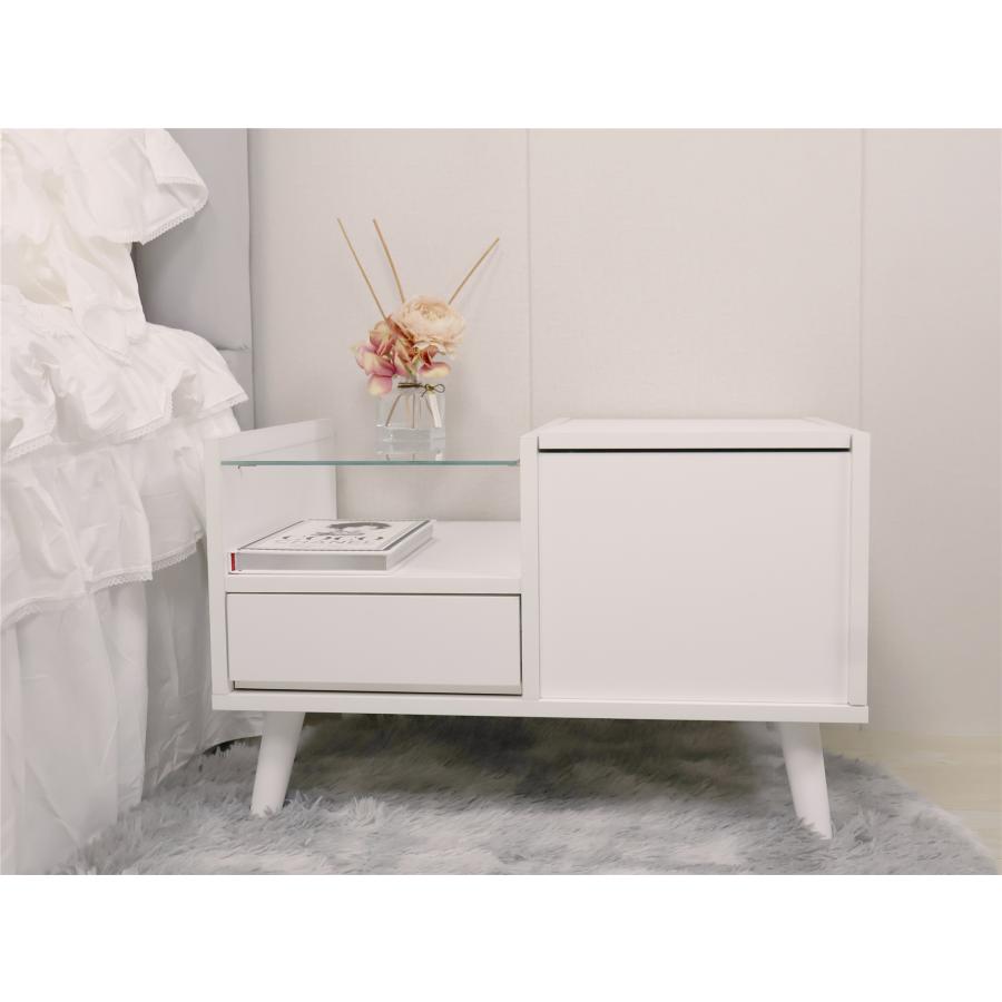 ドレッサー オシャレ 新生活応援 自社製品 北欧風 化粧台 幅60cm LEDミラー お姫系 女優ミラー スツール付き 寝室 化粧テーブル 小さい化粧台 コスメ台 収納 |  | 15