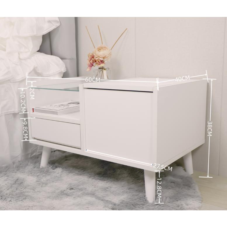 ドレッサー オシャレ 新生活応援 自社製品 北欧風 化粧台 幅60cm LEDミラー お姫系 女優ミラー スツール付き 寝室 化粧テーブル 小さい化粧台 コスメ台 収納 |  | 08