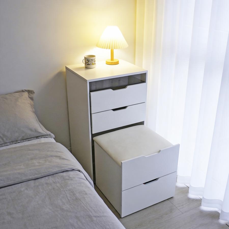 ドレッサー コンパクト 大容量 オシャレ 北欧風 化粧台 幅47cm 3色調光LEDミラー お姫系 寝室 化粧テーブル 小さい化粧台 コスメ台 収納 収納 椅子 事務用デスク |  | 07