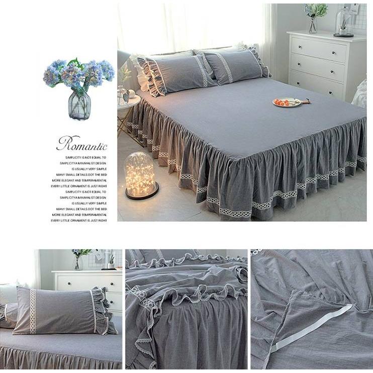 寝具 カバーセット 綿100％ 6色 ブルー ピンク グレー 枯色 薄緑 青緑