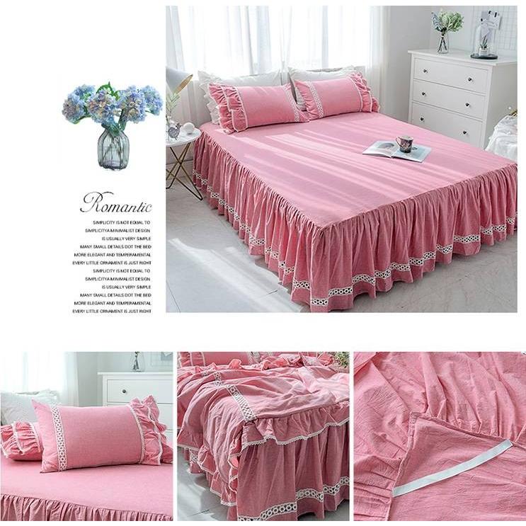 寝具 カバーセット 綿100％ 6色 ブルー ピンク グレー 枯色 薄緑