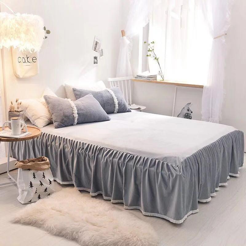 寝具 カバーセット ３色 フリル 花びら 暖かい B110 |  | 06