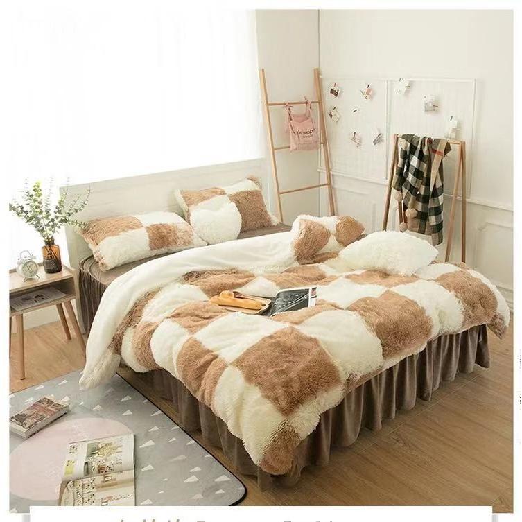 寝具 カバー ベッド用品 布団カバー 枕カバー シーツ 3-4点セット 大人気 発熱 暖かい B115 |  | 06