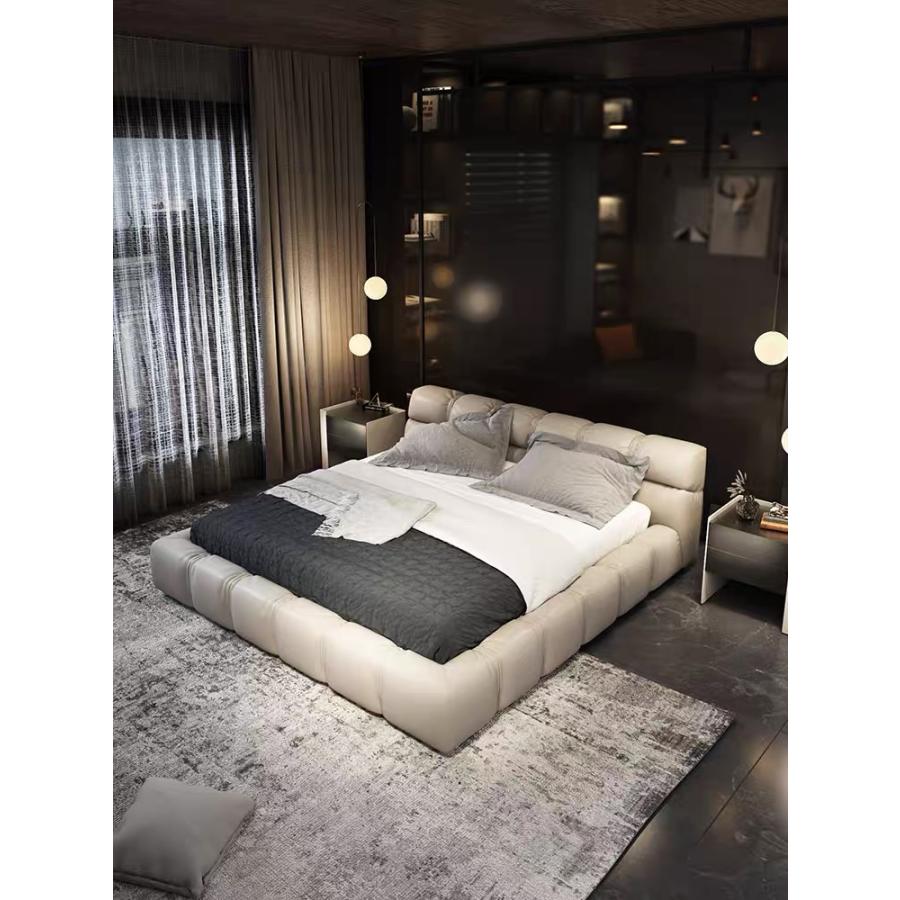 ベッド 寝室 可愛い ベロア調 レザー調 ローベッド  ベッドフレーム シングル ダブル クイーン キング  bed インテリア 北欧 モダン 高級  おしゃれ 一人暮らし |  | 12