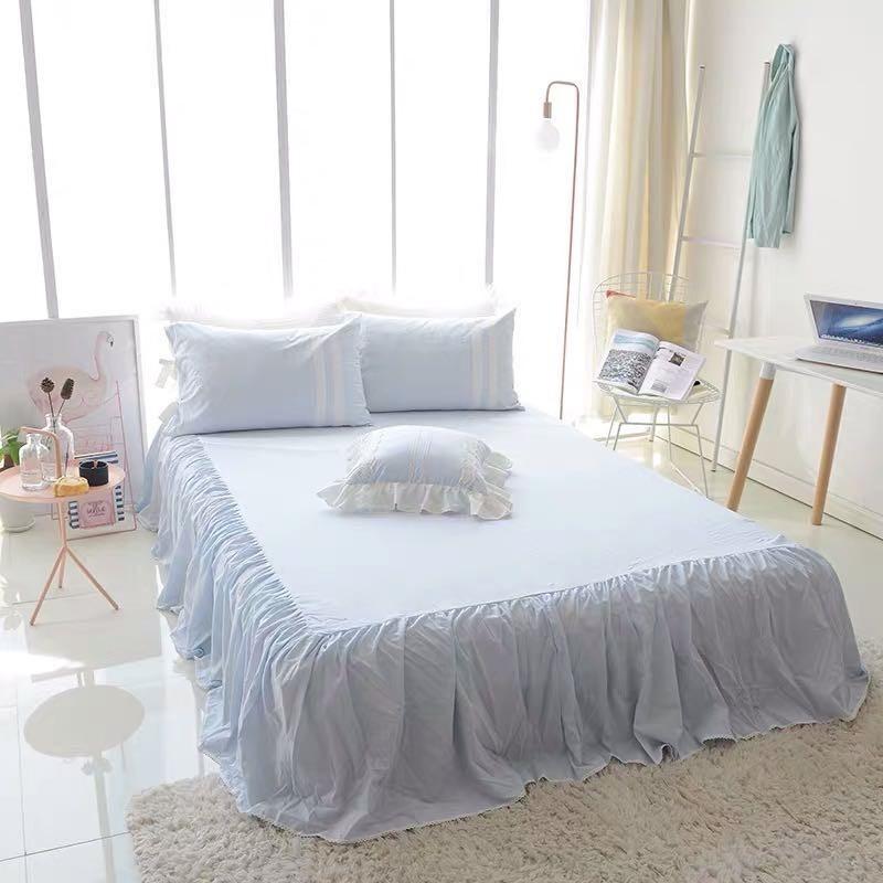 寝具 カバーセット 綿100％ 3色 ブルー ピンク グレー D13