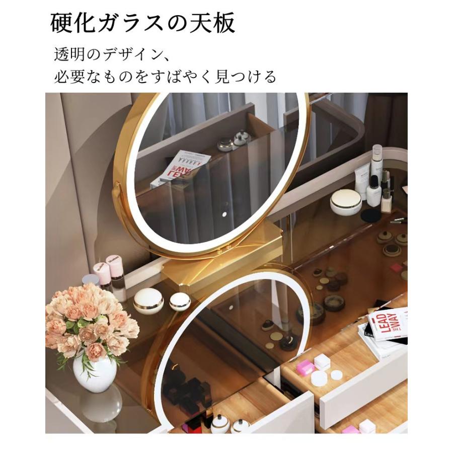 F＆I ドレッサー おしゃれ 自社製品 北欧風 鏡台 オシャレ お姫
