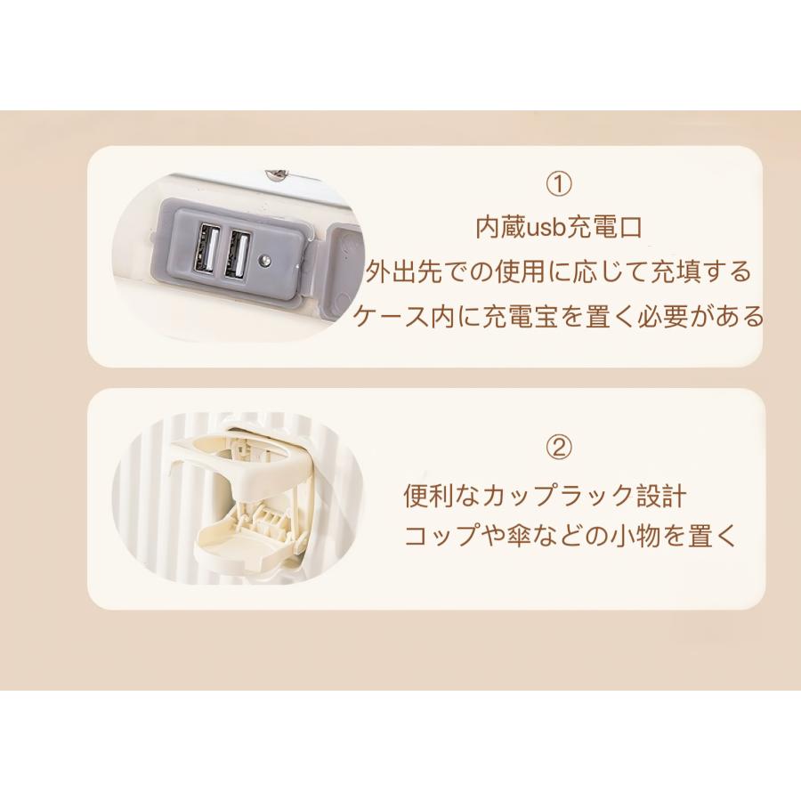 キャリーケース スーツケース 旅行 出張 耐衝撃 カップホルダー付き USBポート付き 多機能 360度回転 ロック付き 静音 超軽量 ビジネス おしゃれ スーツケース |  | 08