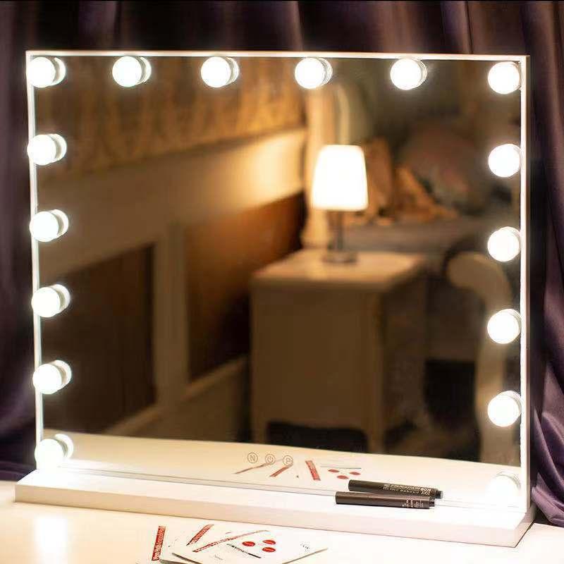 F＆I ドレッサー 女優ミラー 化粧ミラー 卓上鏡 卓上ミラー 卓上用