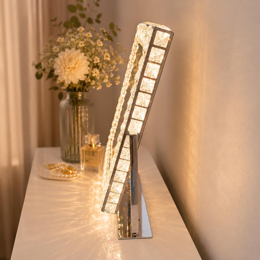 F＆I 女優ミラー 化粧鏡 LED化粧鏡 卓上ミラー ドレッサーミラー LED