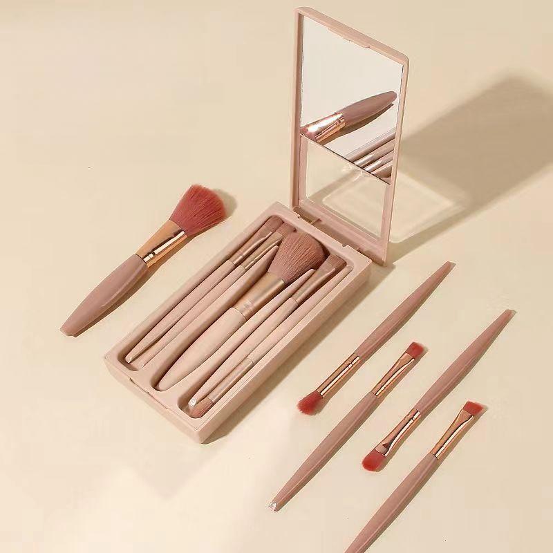 メイクブラシ 5本セット 名入れ 写真印刷 メモリアル ギフト パウダーブラシ 化粧ブラシ 化粧筆 敏感肌 メイクブラシ アイシャド 化粧ケース付き　プレゼント |  | 03