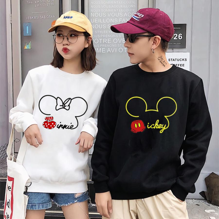 ミッキー パーカー Disney 親子ペア 家族 ディズニー Mickey 春秋 裏起毛なし フード付き スウェット トップス 親子服 カジュアル Q303 Q303 快適ライフ 通販 Yahoo ショッピング