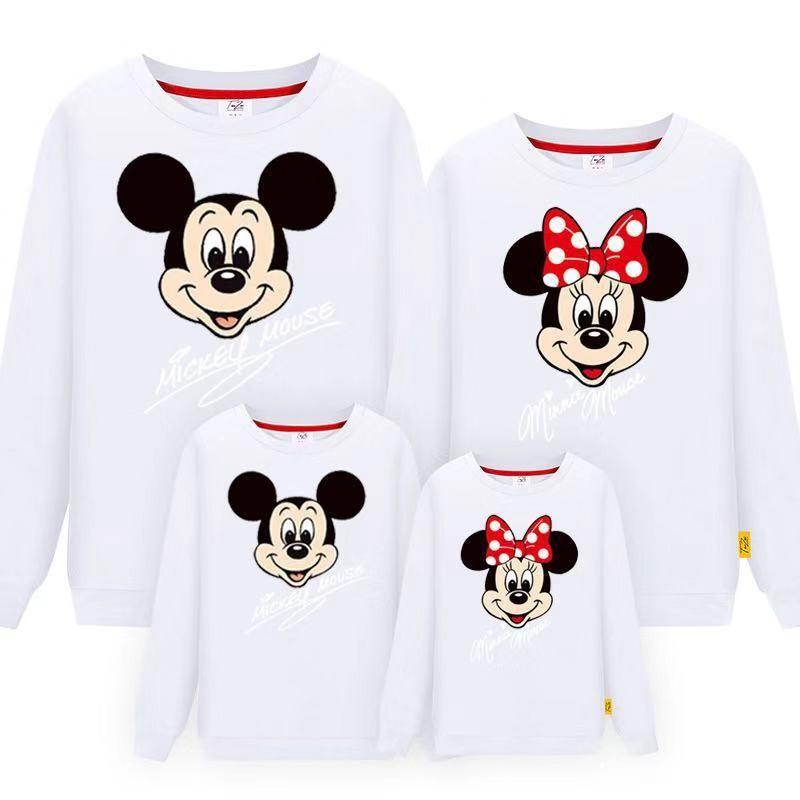 ミッキー パーカー Disney 親子ペア 家族 ディズニー Mickey 春秋 スウェット トップス 親子服 カジュアル Q316 Q316 快適ライフ 通販 Yahoo ショッピング