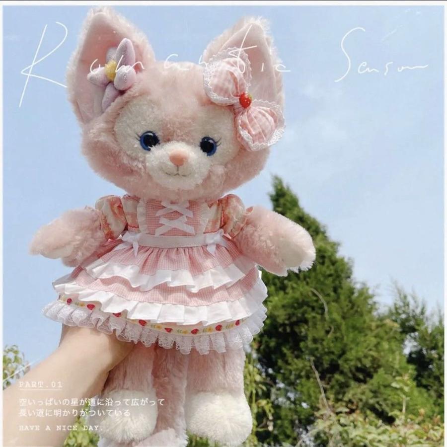 リーナベル ぬいぐるみコスチューム かわいい ディズニー グッズ おしゃれ 小さいぬいぐるみ用ウェア もちもち ふわふわ コスチューム 通用サイズ 服 | 