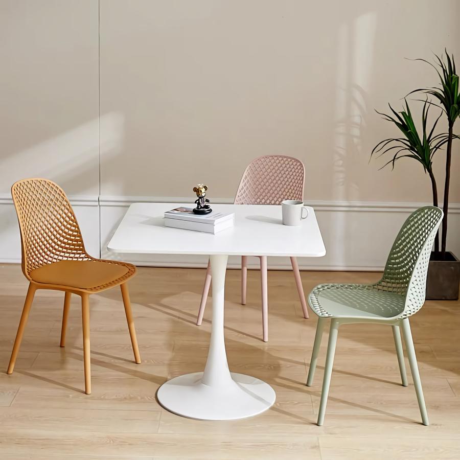 ダイニングテーブル おしゃれ テーブル 幅60cm 70/80 カフェテーブル 一人暮らし 机 韓国 風 一本脚 コンパクト 1人用 2人用 小さめ  コンパクト 正方形テーブル |  | 07