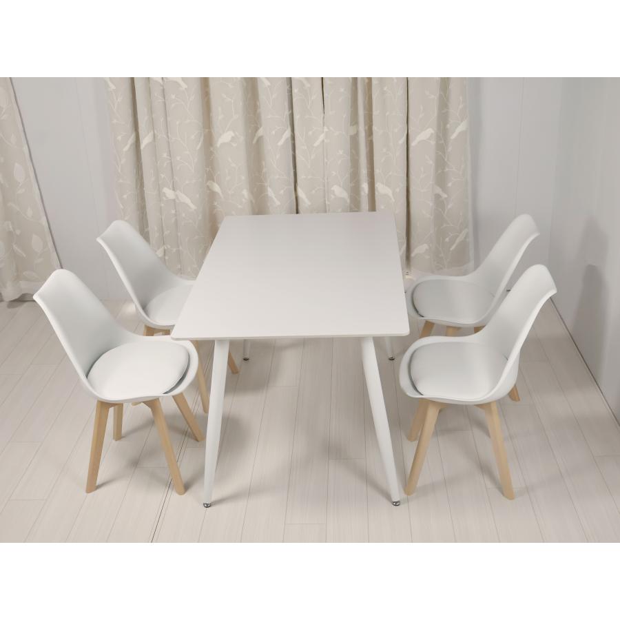 ダイニングテーブルセット 2人 4人 6人 椅子付き デスク 食事 おしゃれ 高級感 長方形 食卓椅子セット 組立ダイニングテーブル 一枚板 シンプル4人掛け |  | 05