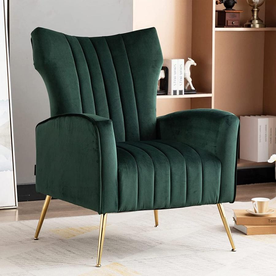 ダイニングチェア ゴールド脚付き 化粧椅子 ベルベット メイクアップチェア カフェバー ダイニングルーム リビングルーム用 デスクチェア オフイスチェア | F＆I | 13