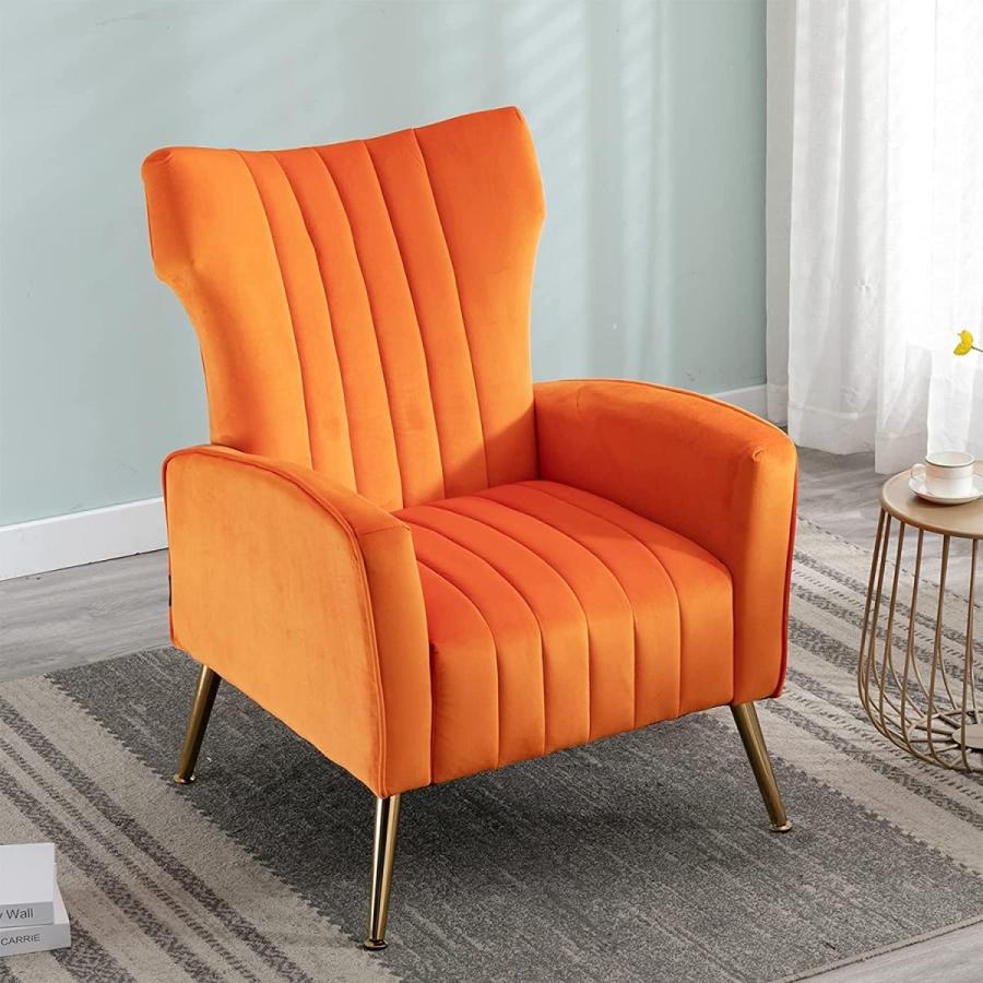 ダイニングチェア ゴールド脚付き 化粧椅子 ベルベット メイクアップチェア カフェバー ダイニングルーム リビングルーム用 デスクチェア オフイスチェア | F＆I | 14