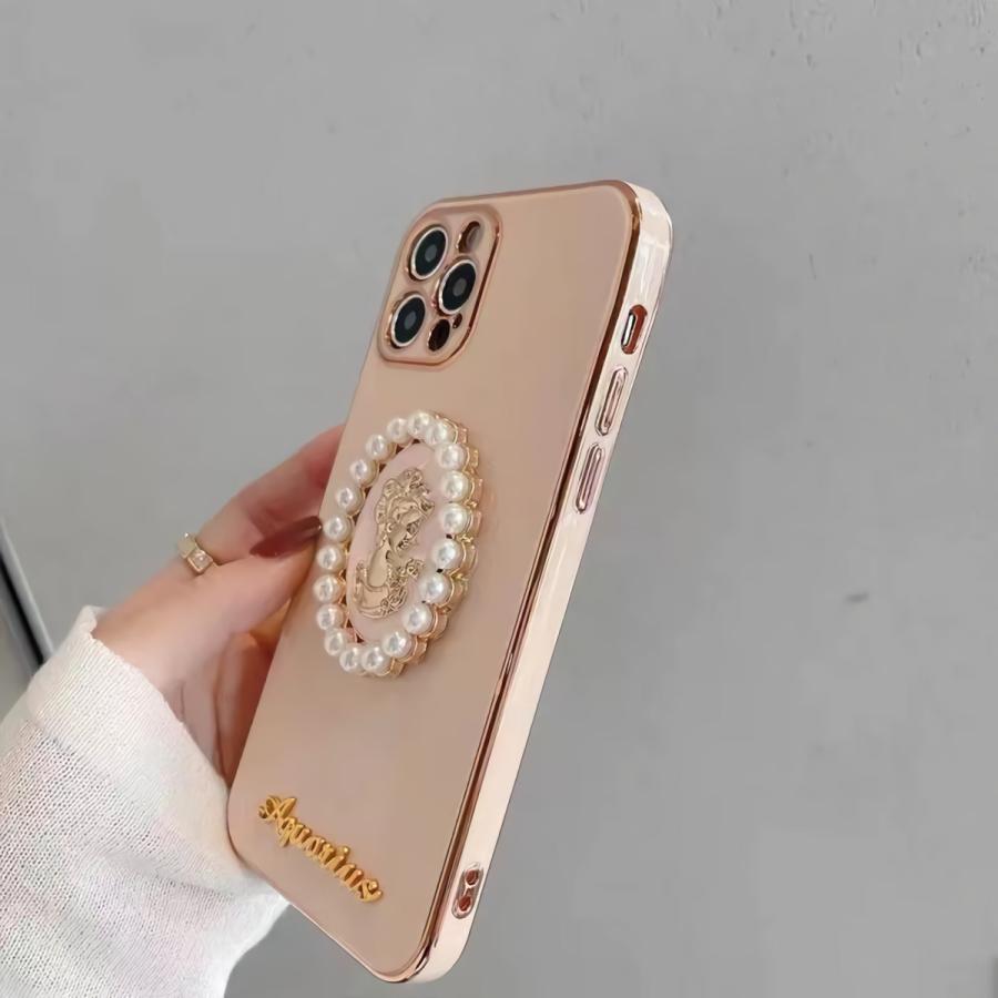 アンティーク風 可愛い iPhone ケース スマホケース フレンチカメオ TPU材料 柔らかい 抗衝撃 肌触り良い オシャレ |  | 05